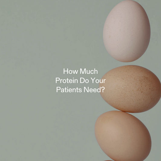 Stack of eggs symbolizing high-quality protein sources for clinical weight loss and muscle preservation